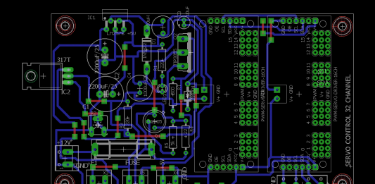 pcb rangkaian lm317