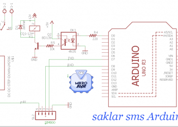 saklar sms arduino sim800