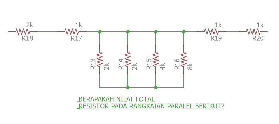 soal resistor seri paralel