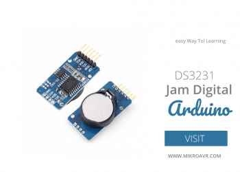 jam digital Arduino dengan DS3231