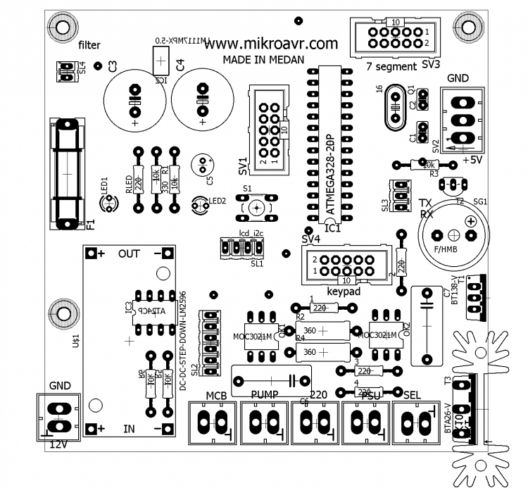 modul pertamini dispenser