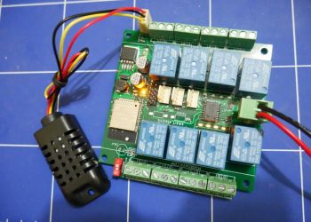 ESP32 Telegram Bot Untuk Relay 8 channel dan Sensor DHT21